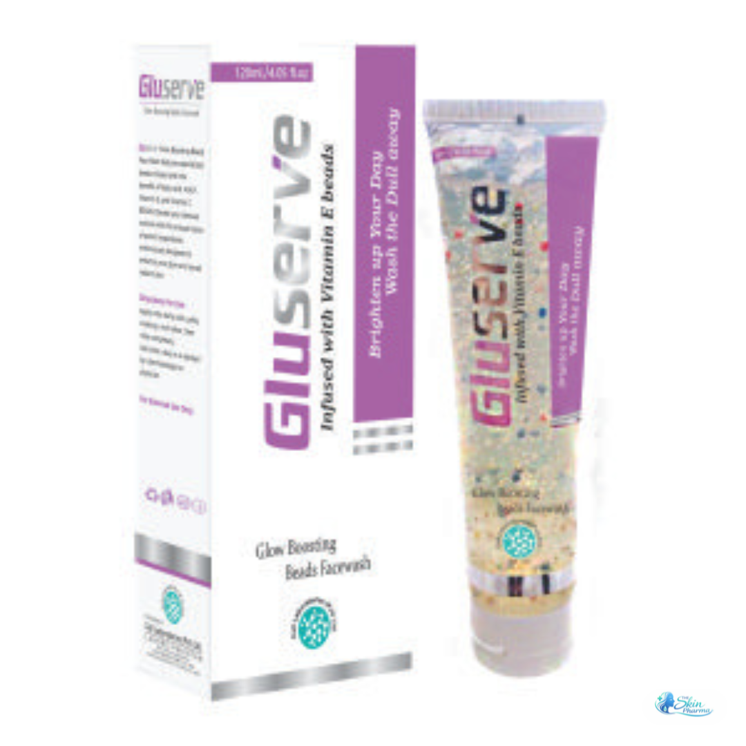 Gluserve Vitamin E Beads Face Wash gently cleanses impurities while helping leave your skin soft, smooth, fresh, and clean-looking.