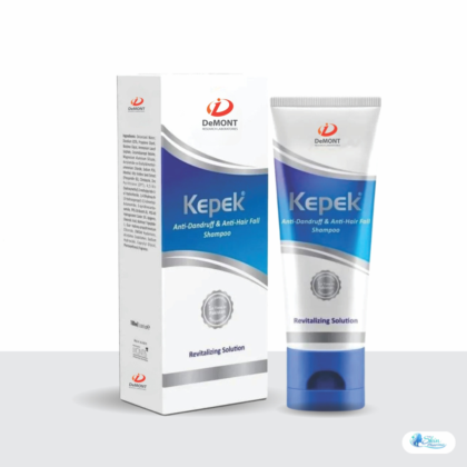 Kepek Anti-Dandruff & Anti-Hair Fall Shampoo helps reduce dandruff, control hair fall, cleanse the scalp, and promote healthier-looking hair.