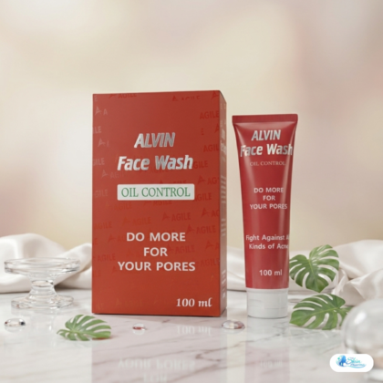 Alvin Oil Control Face Wash gently removes excess oil, dirt, and impurities while leaving your skin fresh, balanced, and healthy-looking.