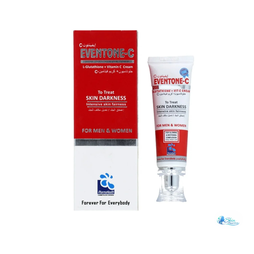 EVENTONE-C Cream (L-Glutathione + Vitamin C) – For Men & Women